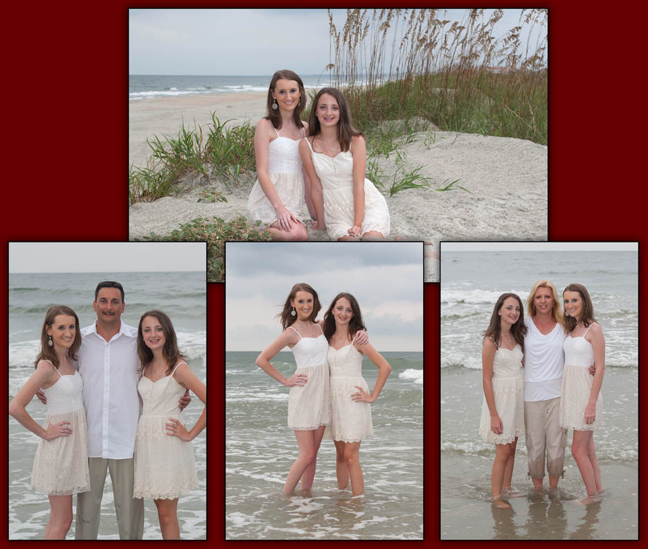 family portrait, beach portrait, beach family portrait, Charleston photographer, family photographer, Mount Pleasant photographer