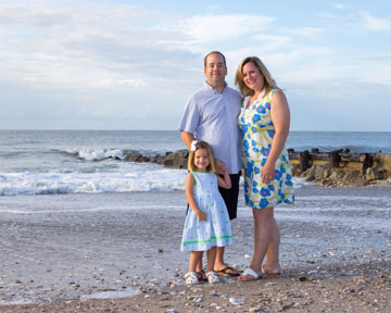 Edisto beach family portrait